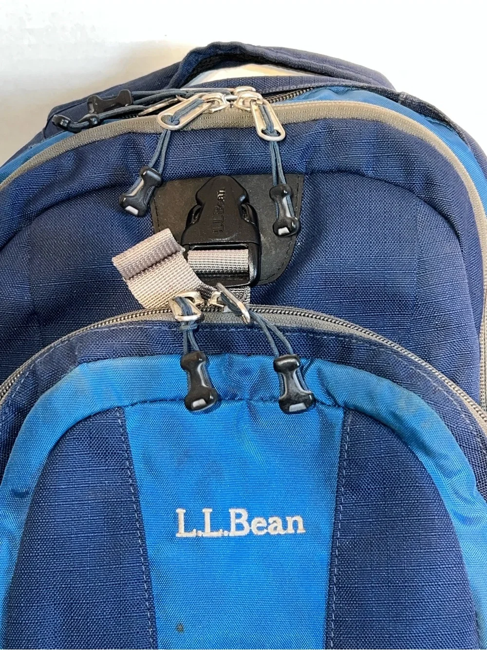 L.L. Bean Blue and Navy Men's Backpack